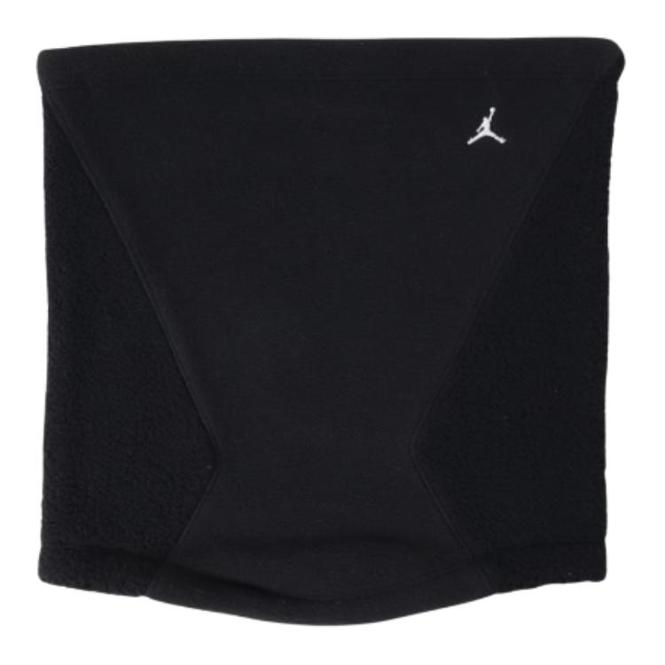 Nike Logo design wool polyester resin rubber scarf men's black