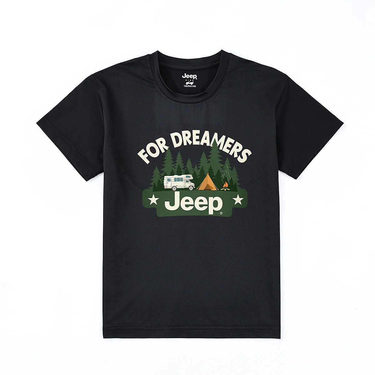 Футболка Jeep Детская (зеленая)