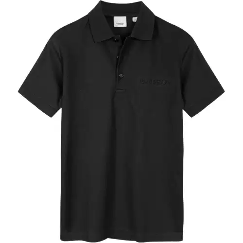 Burberry Polo Shirt Men's Black
