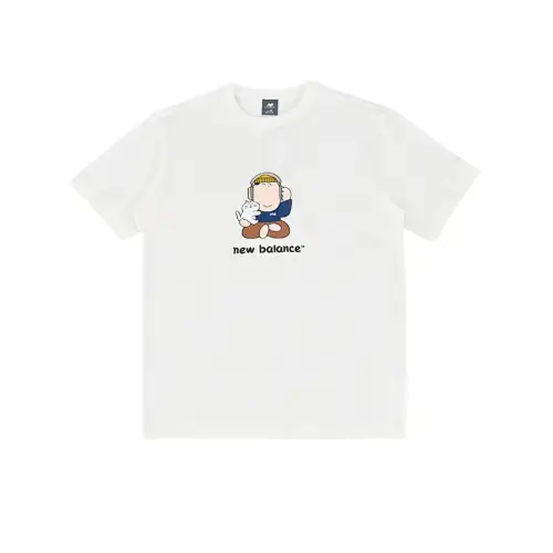 New Balance Athleisure T Shirt Unisex White