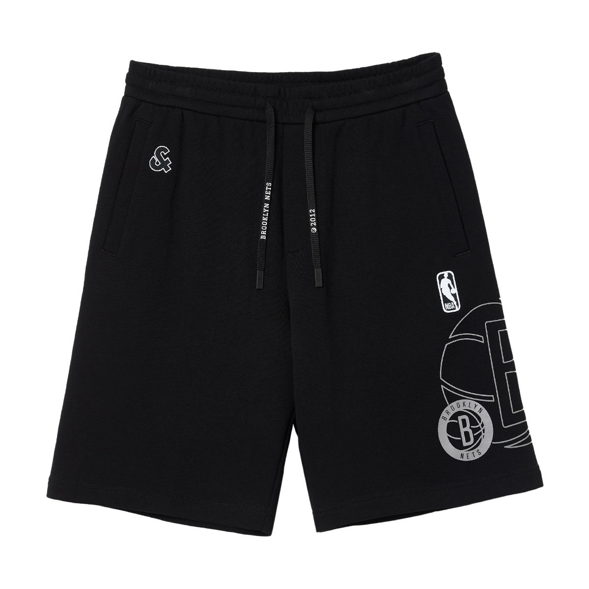 Мужские шорты JACK JONES x NBA (черные)