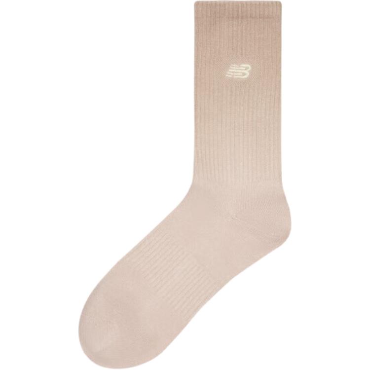 New Balance Knee High Socks Unisex 1 Pack Beige Gray