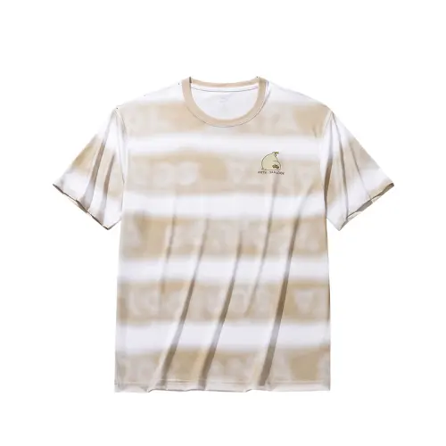 Anta x HAIBAOKANKAN,LIANMINGKUAN Life Collection T Shirt Unisex Snowflake White/All Over Print