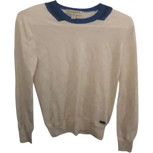 Burberry Sweaters Men's Khaki Crew Neck Moderate