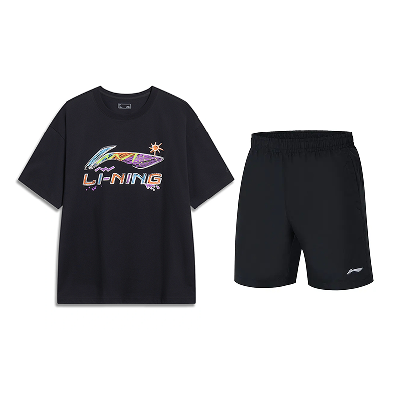 Li Ning Casual Sportswear Unisex Black