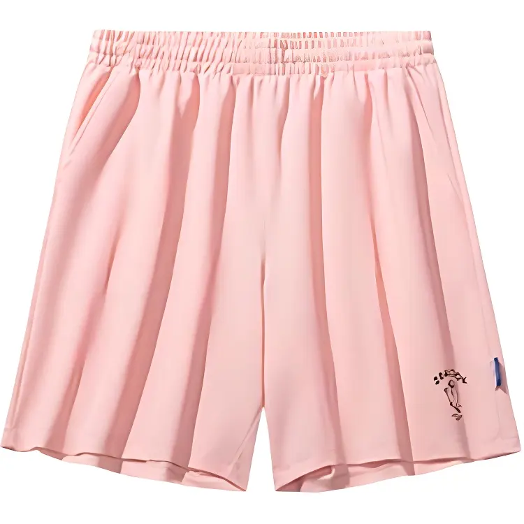 Anta x HAIBAOKANKAN,LIANMINGKUAN Life Collection Sports Shorts Women's Clear Plum Powder