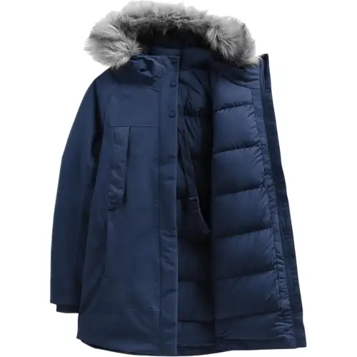 THE NORTH FACE Parka Coat Women's Marine Blue