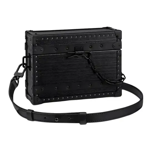 LOUIS VUITTON Clutch Bo Canvas Crossbody Bag Regular Men's Black
