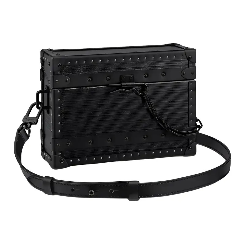 LOUIS VUITTON Clutch Bo Canvas Crossbody Bag Regular Men's Black