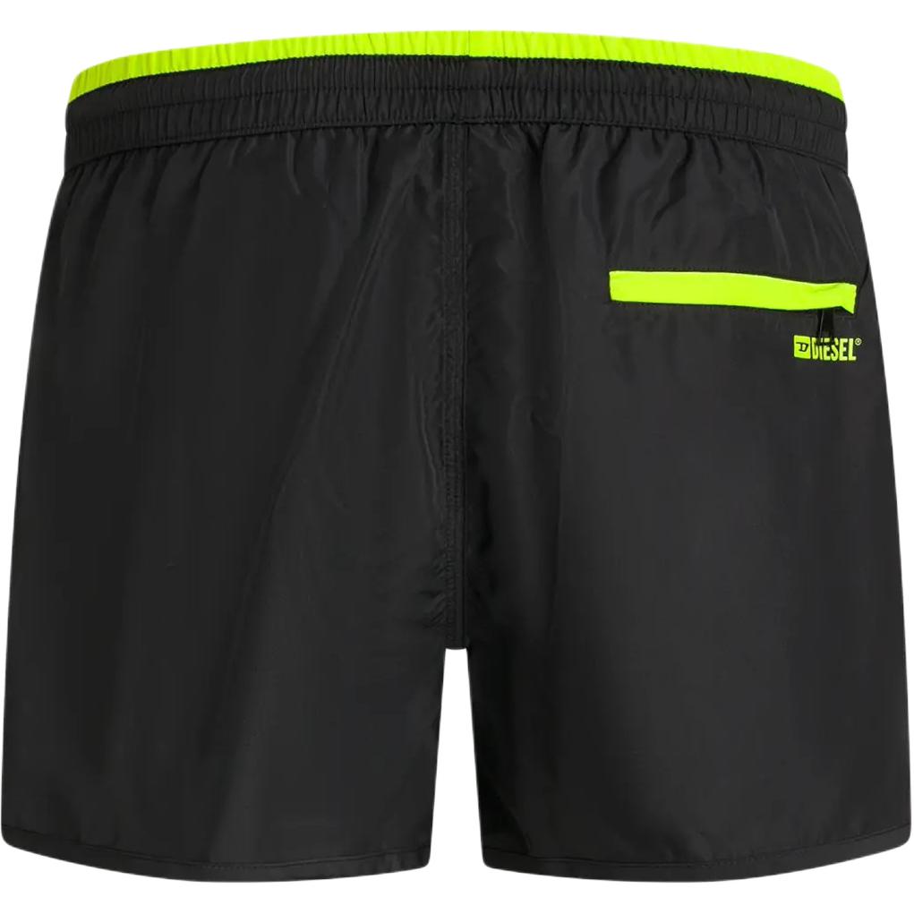 DIESEL Swimming Shorts Men’s Black Moderate Mid Length Swim Shorts