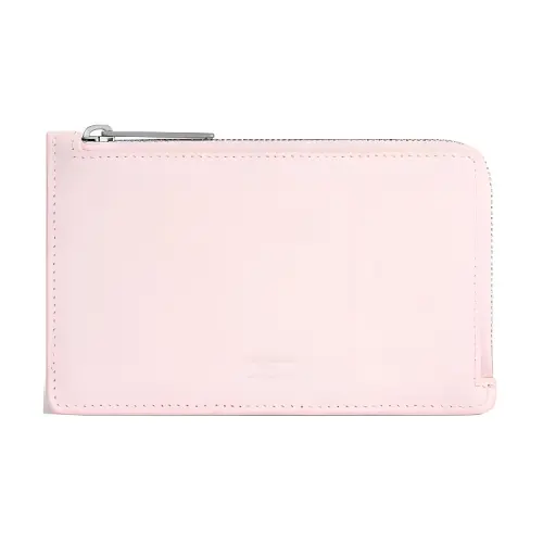 Balenciaga PARIS Calfskin Card Holder Women's Petal Pink