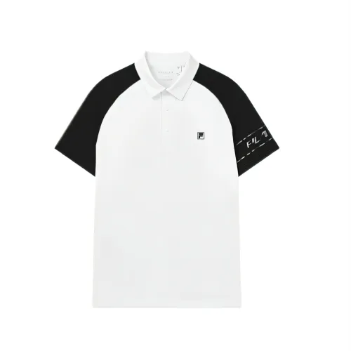 FILA Golf Polo Shirt Men's Jade White