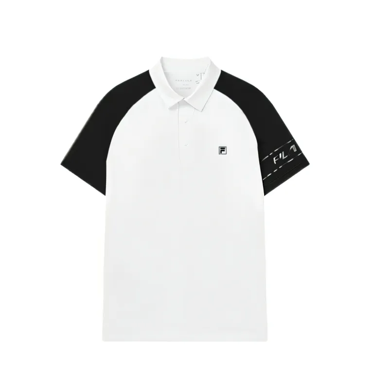 FILA Golf Polo Shirt Men's Jade White