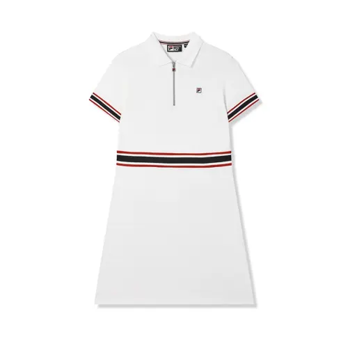FILA LifestyleWHITE Short Sleeved Dress Women's Standard White