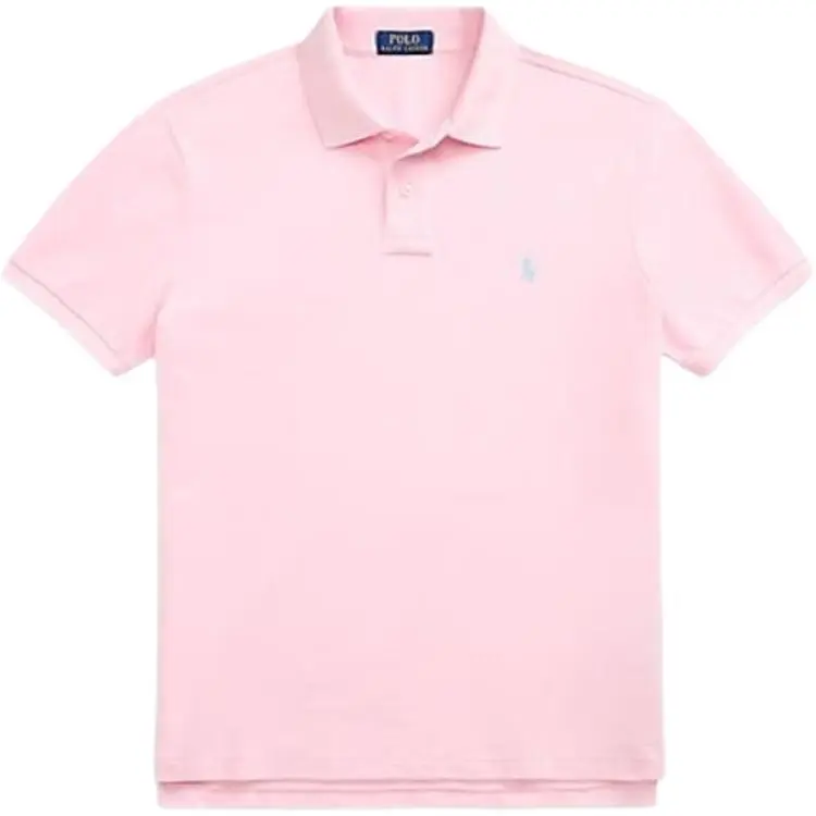 Polo Ralph Lauren Polo Shirt Custom Slim Fit Men's Pink