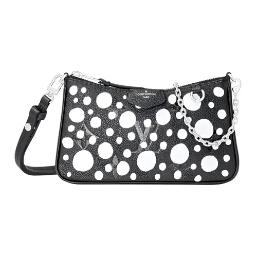 LOUIS VUITTON X Yayoi Kusama Easy Pouch On Strap Black/White