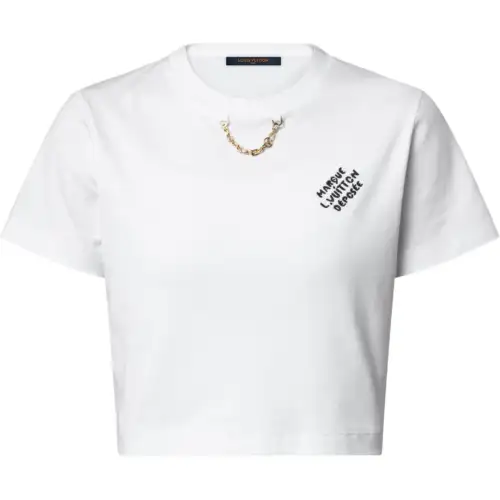 LOUIS VUITTON Regular T Shirt Women's White