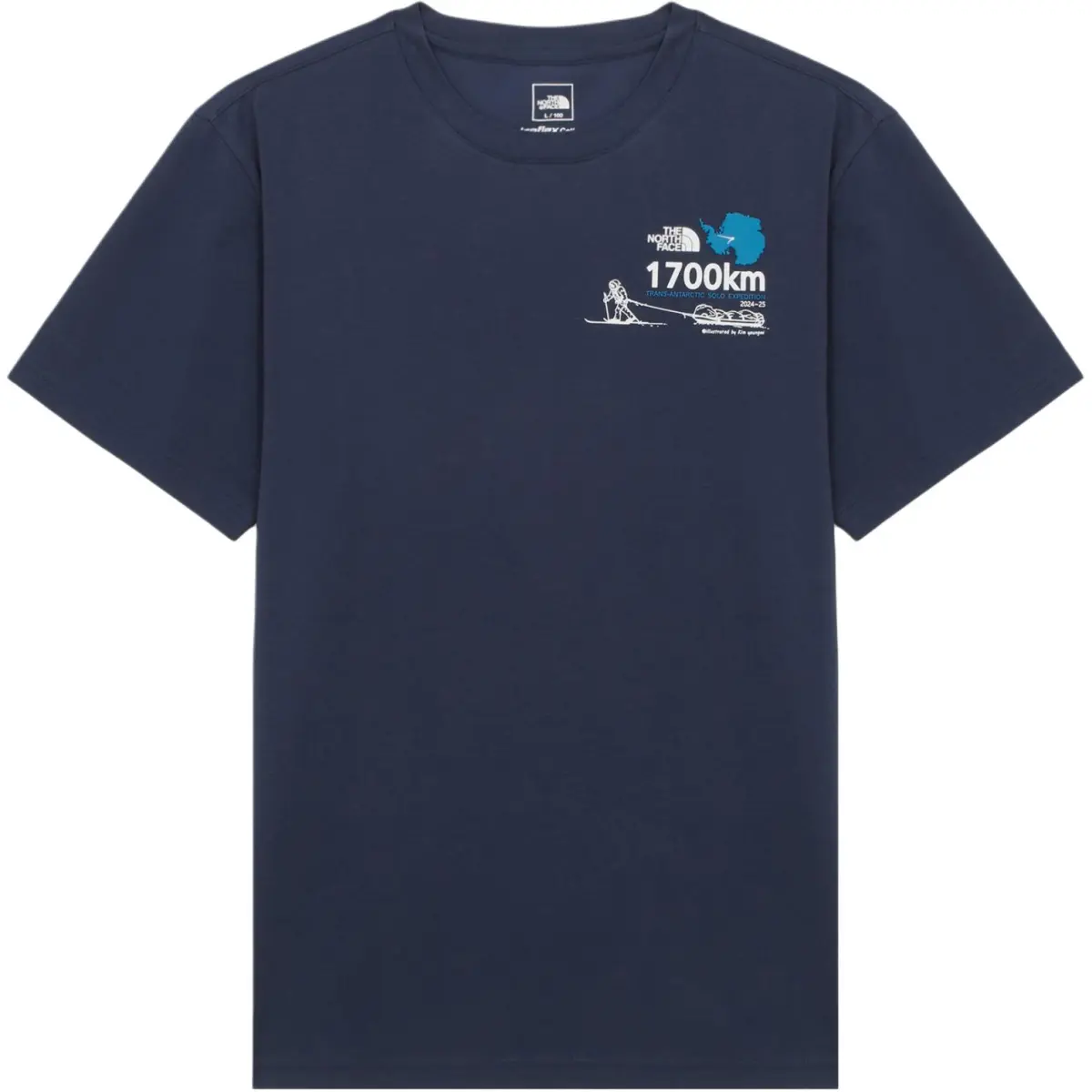 THE NORTH FACE TRANS ANTARTIC T Shirt Men's Marine Blue