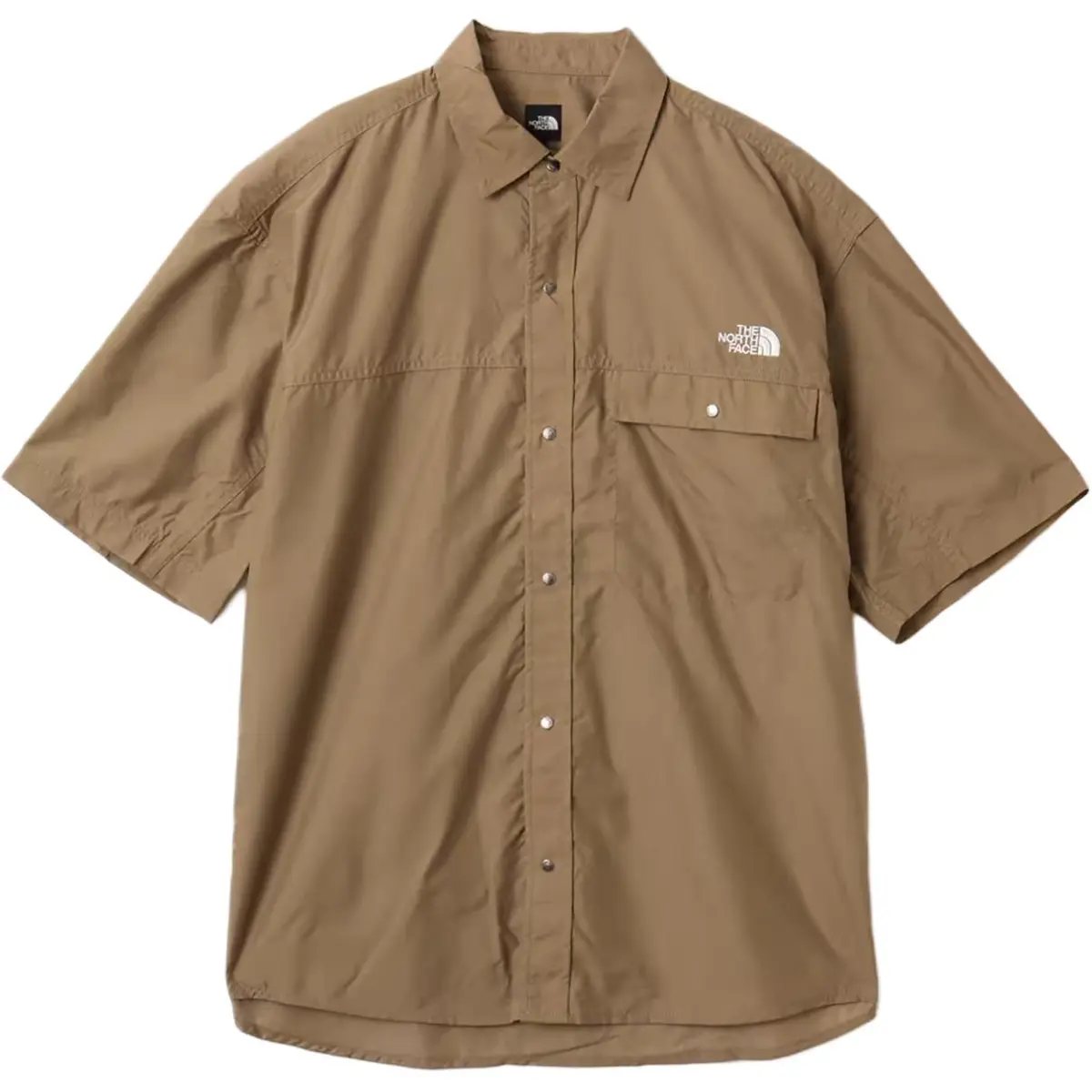 THE NORTH FACE Nuptse SS25 Shirt Unisex Classic Khaki