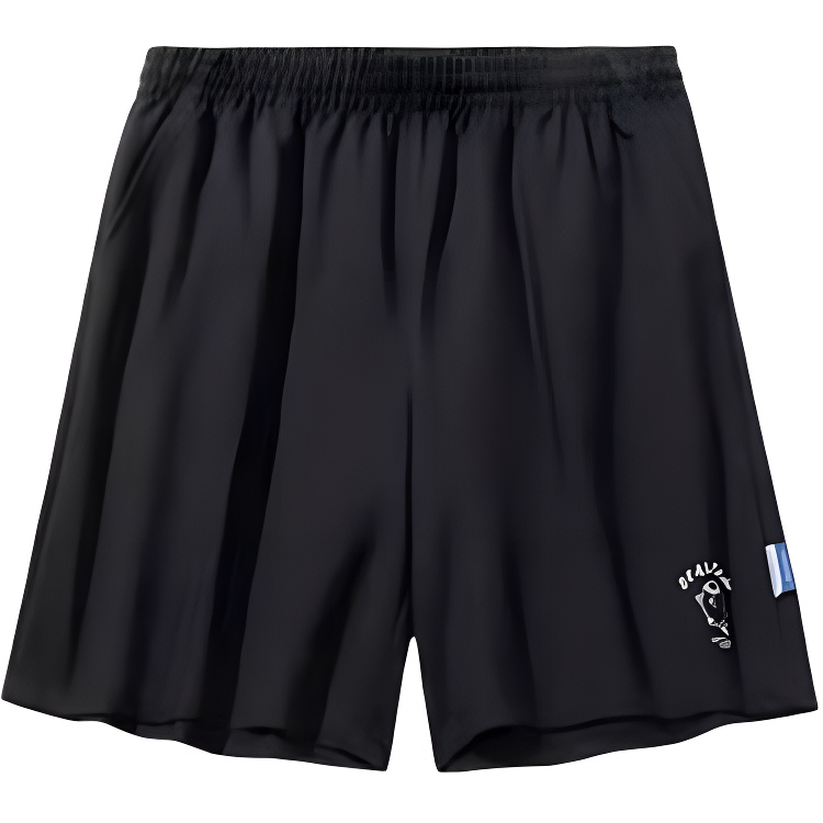 Anta x HAIBAOKANKAN,LIANMINGKUAN Life Collection Sports Shorts Women's Basic Black