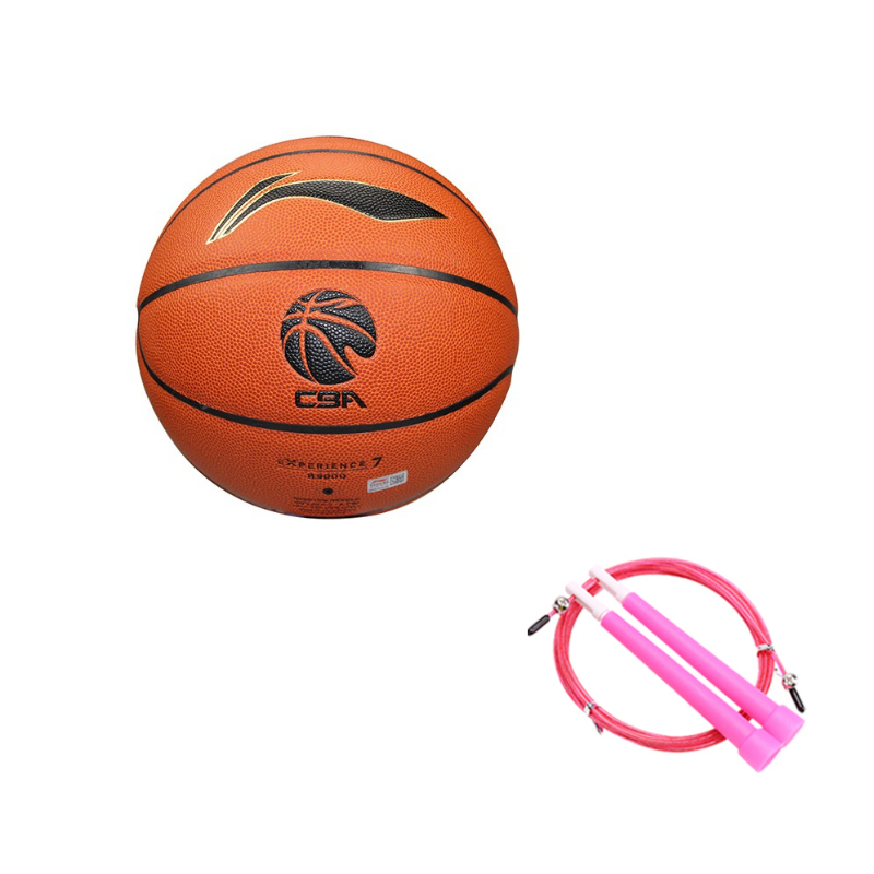 Li Ning CBA Collection Pu Basketball Brown Size 7 Training Unisex China Mainland Version