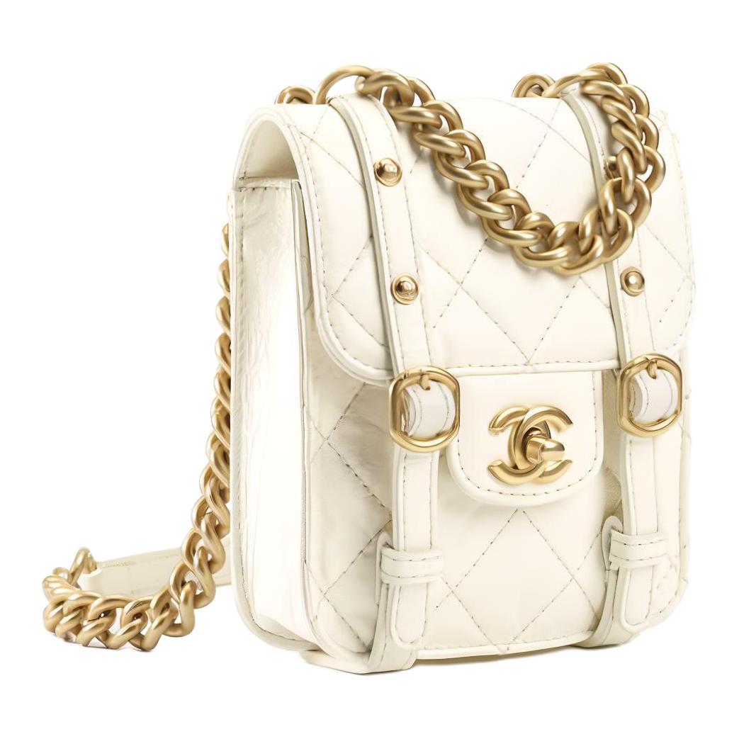 Женская сумка Chanel (белая) — фото 2