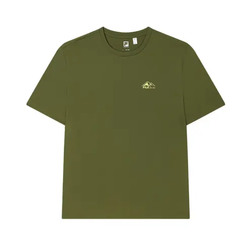 FILA AthleticsFitness T Shirt Men's Dark Army Green