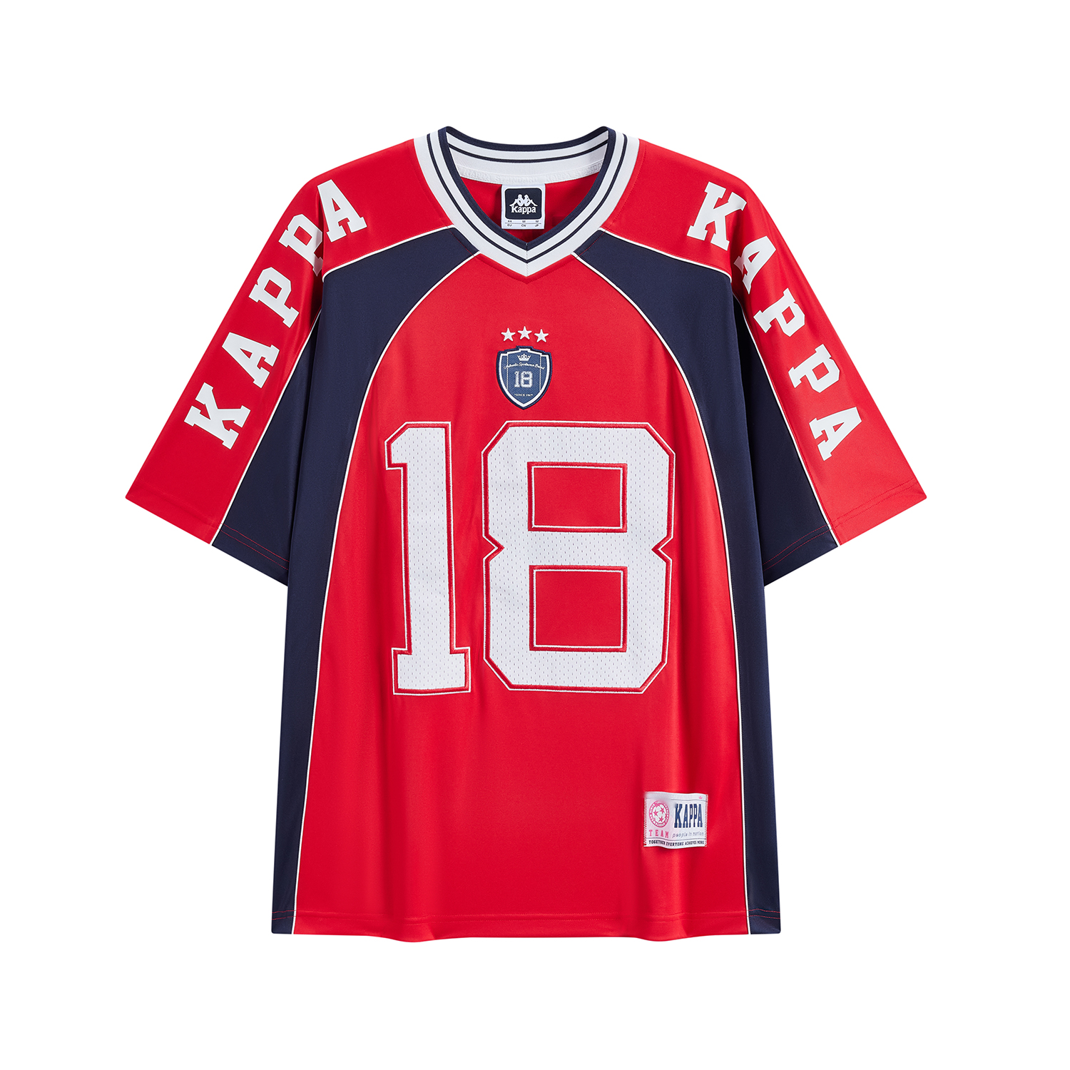 Футболка Kappa KPCJBTD12-5819 (синяя)