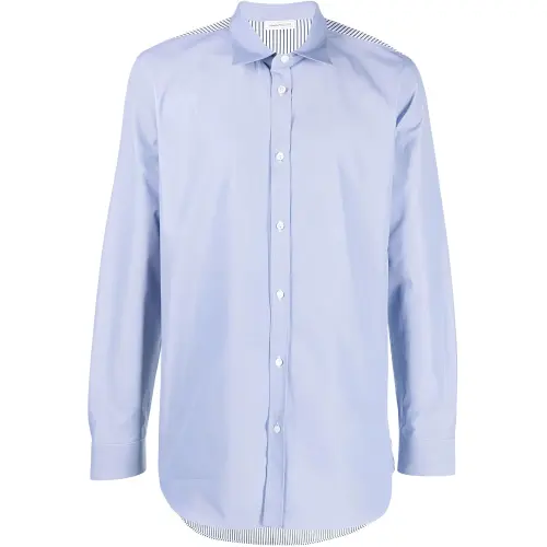 【Previous Season】logo-print striped shirt