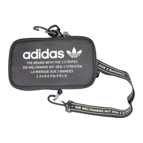 Adidas Originals Polyester Shoulder Bag, Crossbody Bag Regular Unisex Black