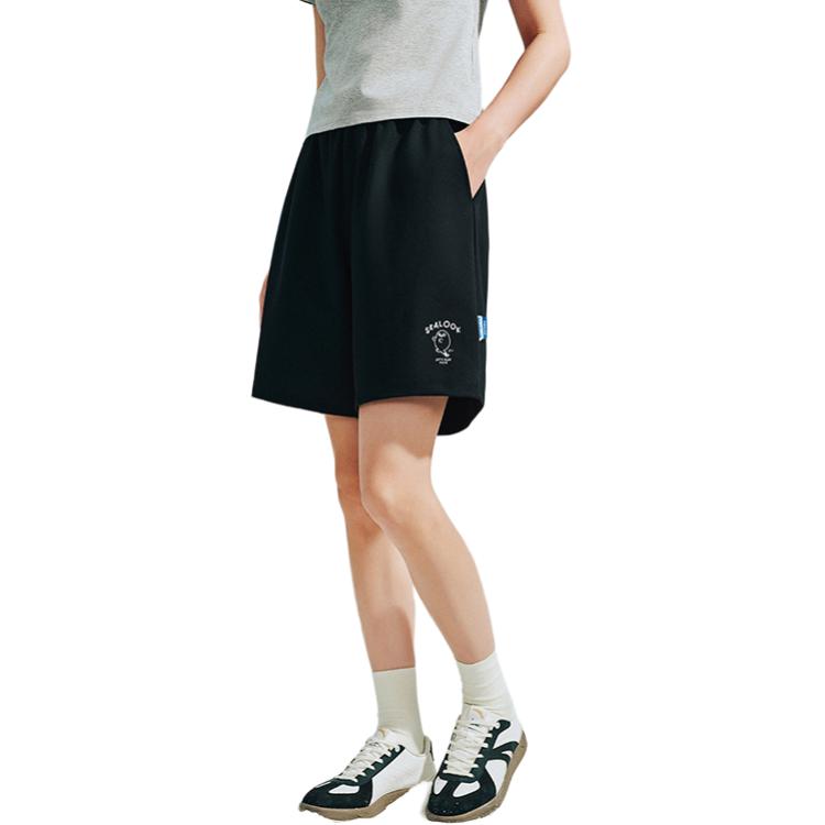 Anta x HAIBAOKANKAN,LIANMINGKUAN Life Collection Sports Shorts Women’s Basic Black
