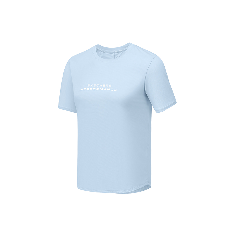 Skechers T Shirt Women’s Soft Blue