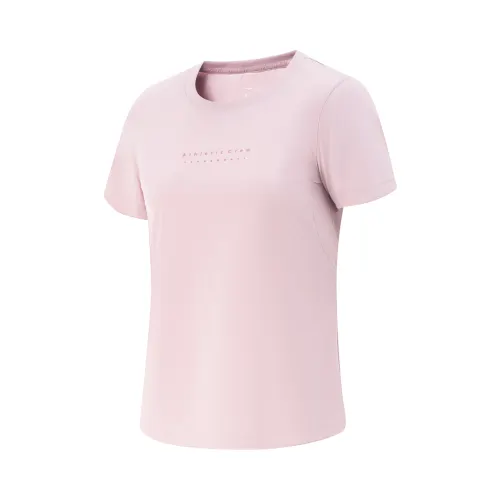 Li Ning Fitness Series T Shirt Women's Galalith Pink