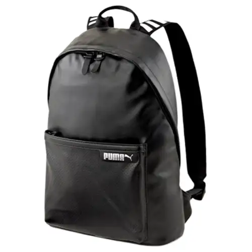PUMA PU Polyester Backpack Unisex Black