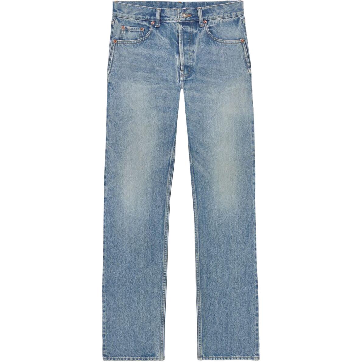 Мужские джинсы SAINT LAURENT Mick (синие)
