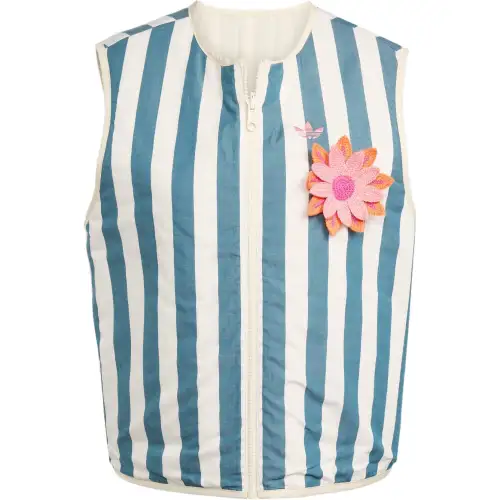 Adidas Summer Glow Striped Flower Reversible Gilet
