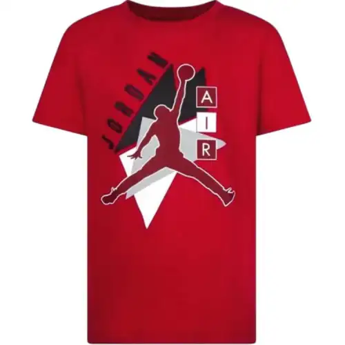 Jordan Apparel T Shirts Men's Red Crew Neck