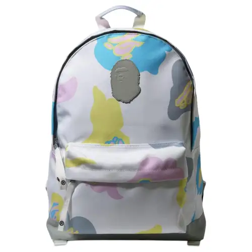 A BATHING APE Polyester Backpack Women's White