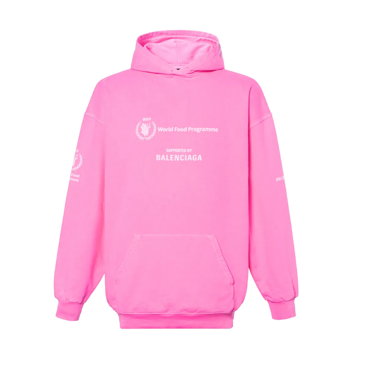 Balenciaga FW23 Sweatshirt Regular Fit Unisex Pink