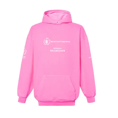 Balenciaga FW23 Sweatshirt Regular Fit Unisex Pink