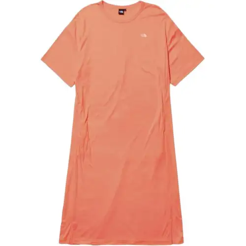 THE NORTH FACE Short Sleeved Dress Women's Coral Orange
