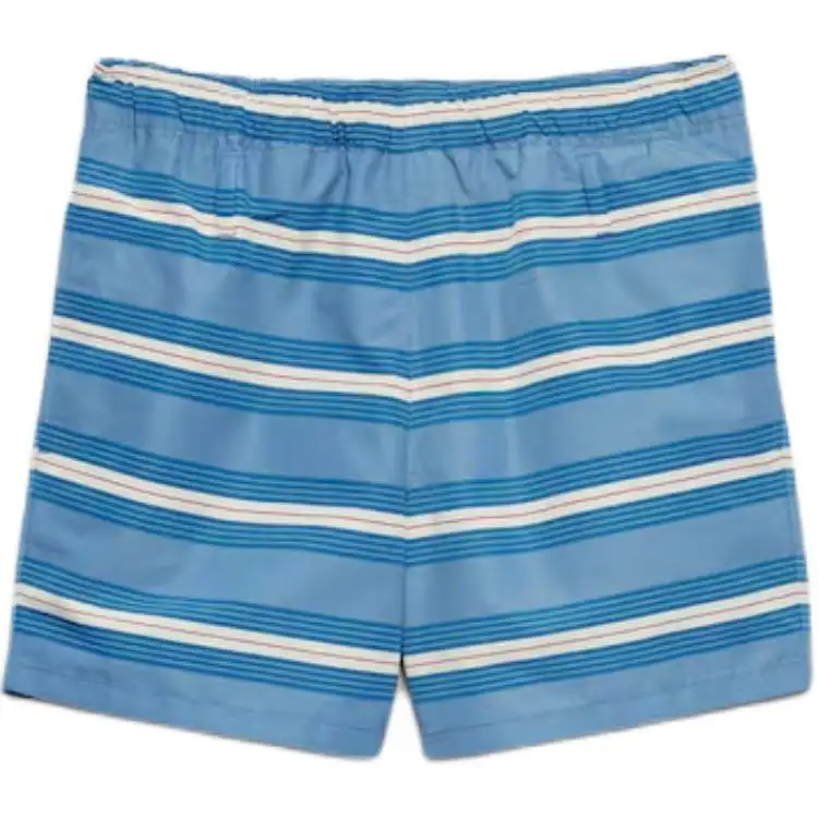 PRADA FW25 Beach Shorts Men's Blue