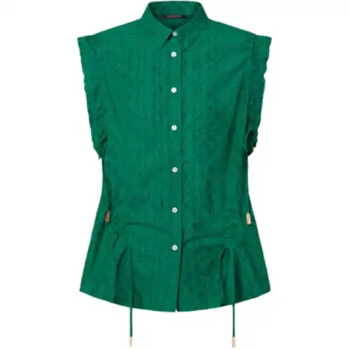 LOUIS VUITTON Summer Stardust Shirt Women's Green