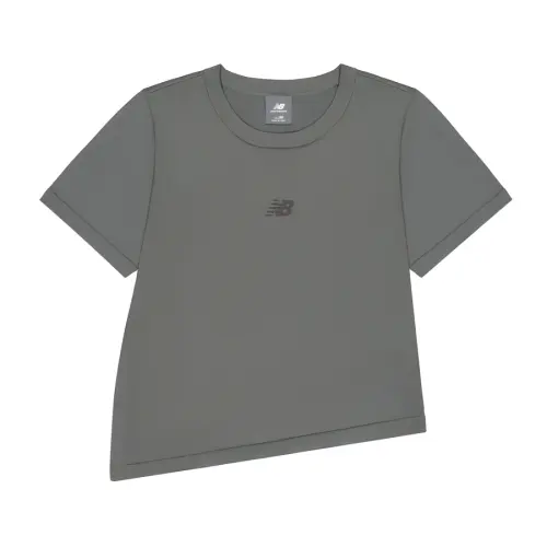 New Balance NB Grey T Shirt Women's Gray