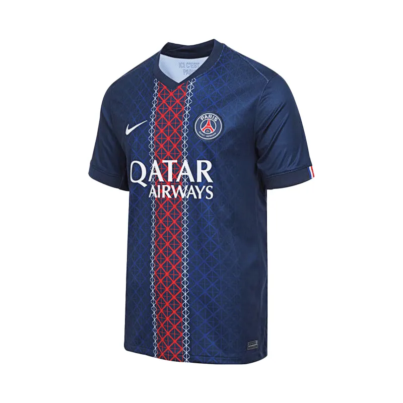 Nike Paris Saint Germain Soccer Jersey Fan Edition Men's Navy Blue