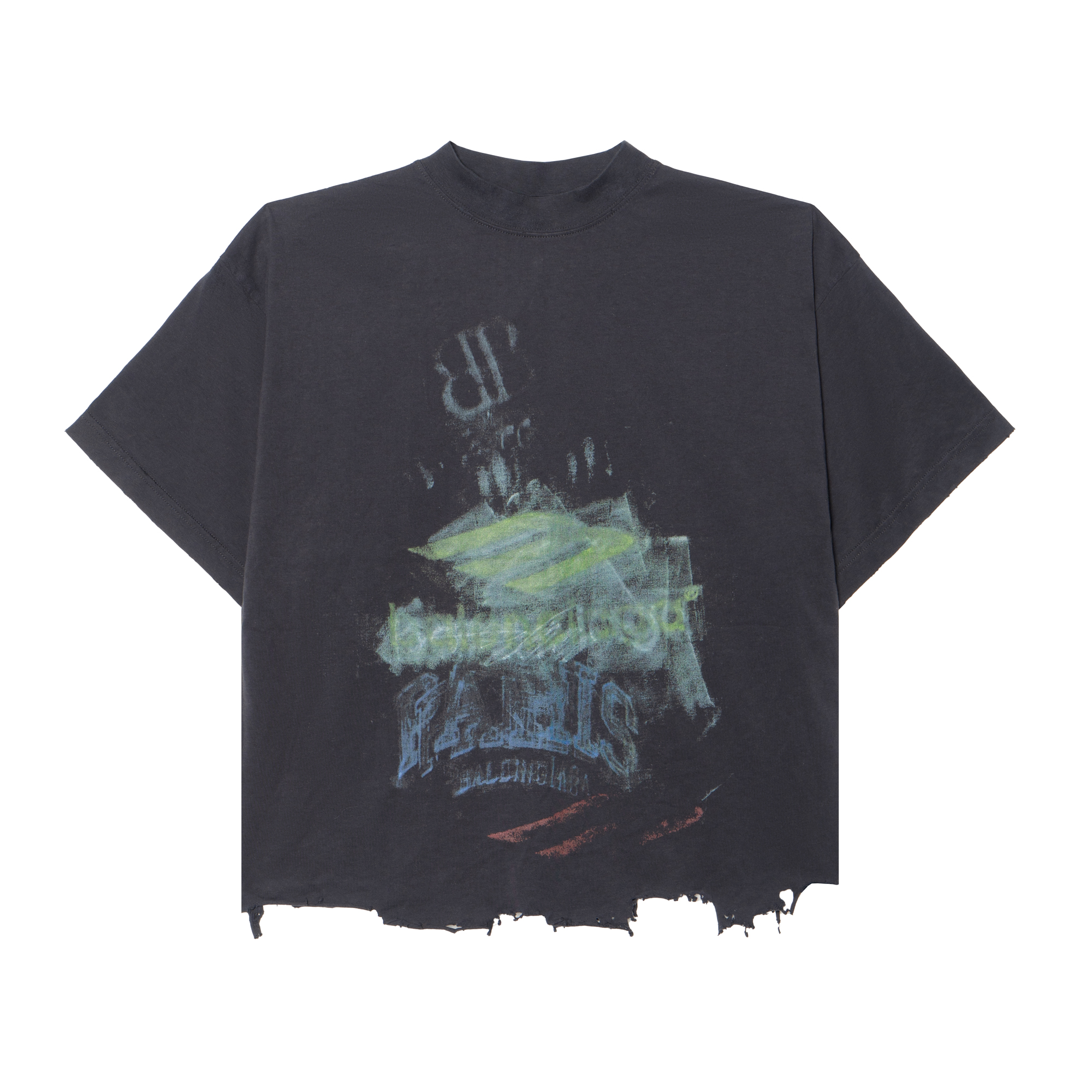 Balenciaga Pre Owned Diy Printed T shirt