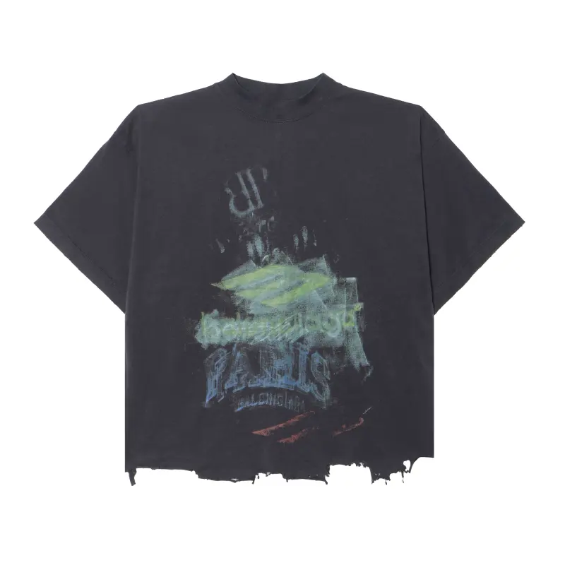 Balenciaga Pre Owned Diy Printed T shirt