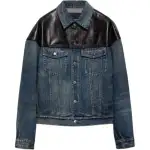 PRADA Panelled Button Up Jacket
