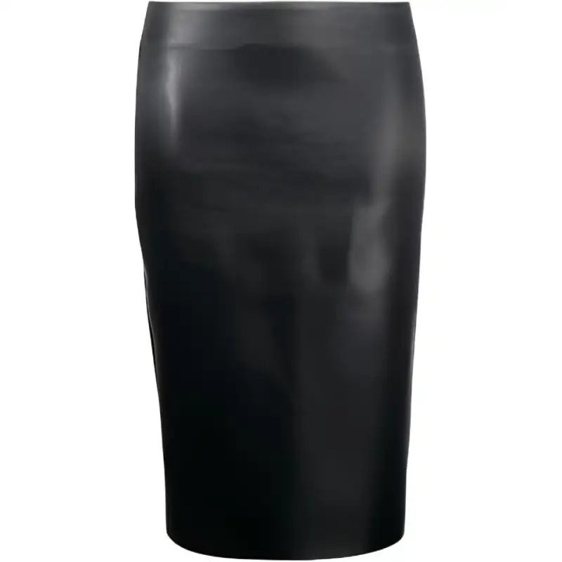 knee-length pencil skirt