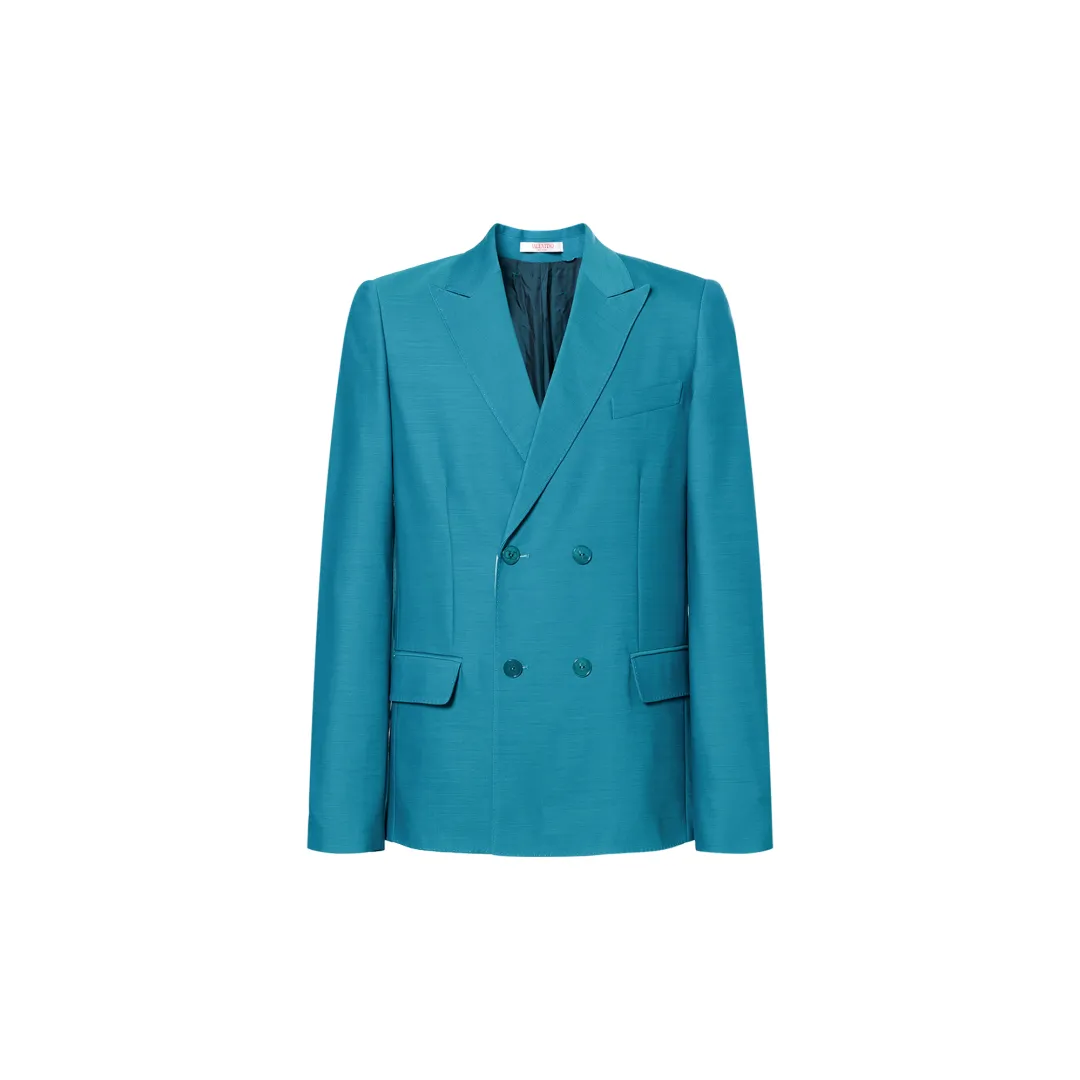 Valentino Business Suit Coat Men's Blue